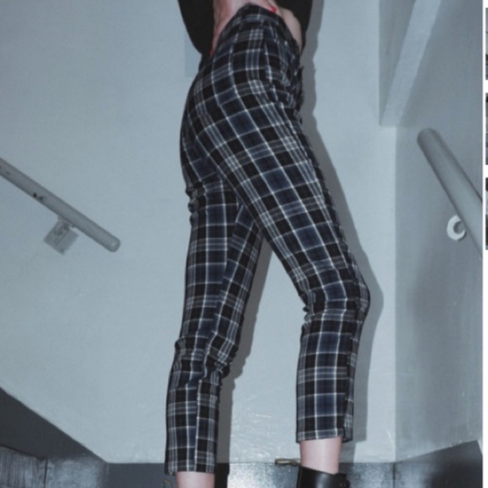 Brandy Mellvile/John Galt plaid pants